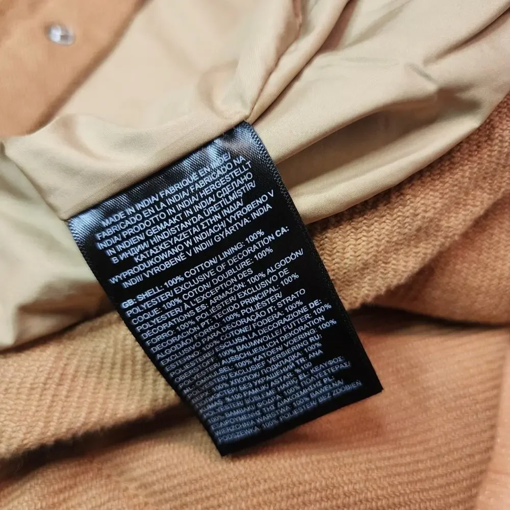 The North Face Valley Twill Utility Shacket - Men's Almond Butter Size Medium